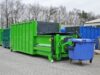 ABP 606 mit Mülltonne in Kippvorrichtung