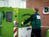 Servicetechniker im Einsatz am Mobil Jumbo