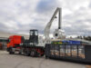 Verdichtungseinsatz mit einem Wlazenverdichter auf LKW