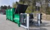 Sicherheitsgitter an externer Kippvorrichtung