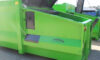 Detailansicht Abfallpress Container vorne